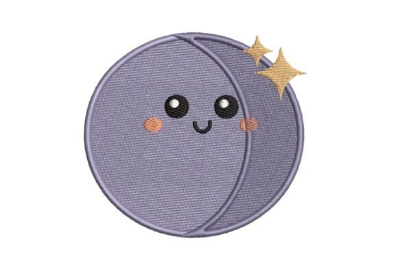 Cute Sparkling Moon Face: A Holiday Embroidery Review