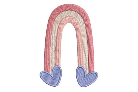 Pastel Rainbow Arch Embroidery Review