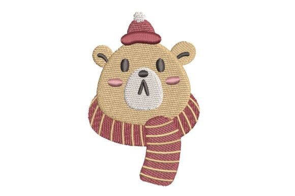 Review: Cute Christmas Bear Embroidery for Apparel
