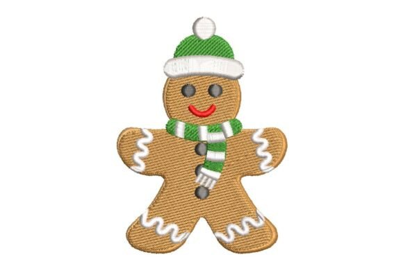 Review: Festive Gingerbread Man Embroidery Design