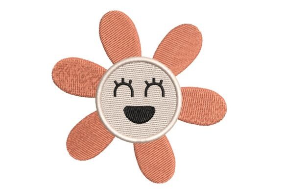 Review: Happy Sleeping Flower Face Embroidery Design