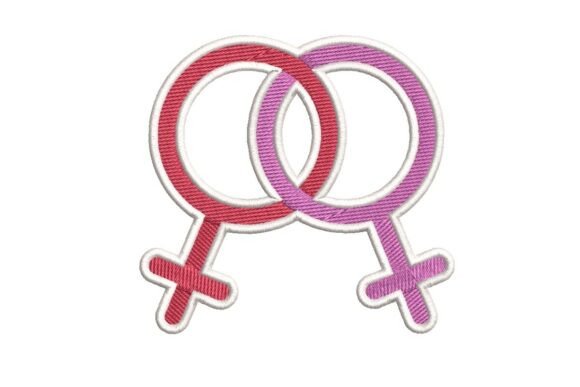 Review: Interlocking Female Symbols of Unity Embroidery Design