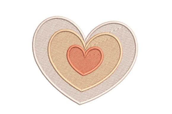 Review: Layered Heart Embroidery Design for Apparel