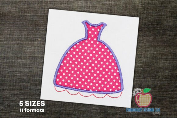 Review: Pink Princess Dress Applique Embroidery