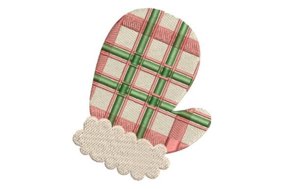 Review: Plaid Christmas Mitten Embroidery Design