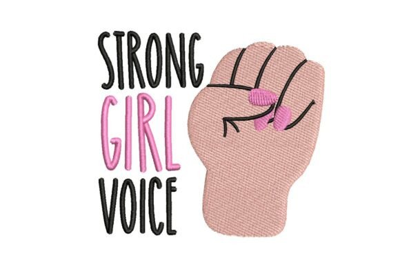 Review: Strong Girl Voice Empowering Fist Design