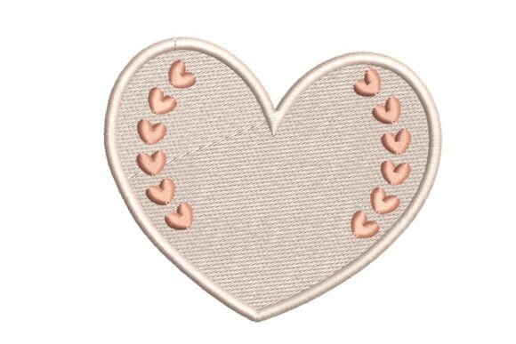 Review: Textured Heart with Small Heart Border Design