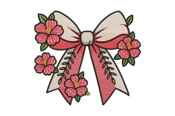 Review: Vintage Bow and Flowers Embroidery for Merch