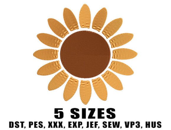 Reviewing the Autumn Sunflower Embroidery Design