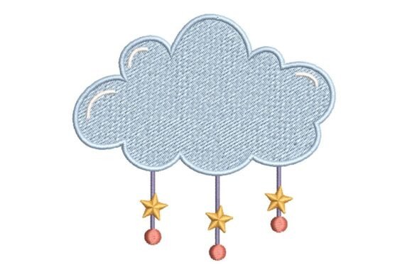 Reviewing the Cute Cloud Embroidery Design