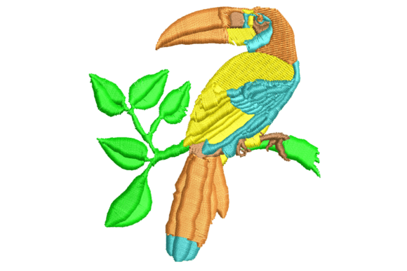 Reviewing the Elegant Bird Embroidery Design