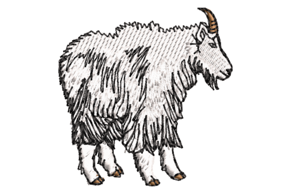Reviewing the Goat Embroidery Design for Real Projects