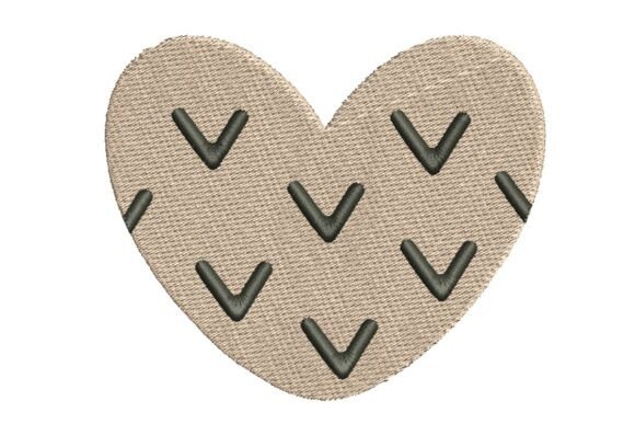 Reviewing the Textured Heart Chevron Design
